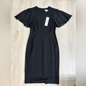 Calvin Klein Black Midi Dress